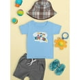 thumbnail image 3 of Kids Riding A Rocket T-Shirt Infant -Image by Shutterstock,  18 Months, 3 of 4