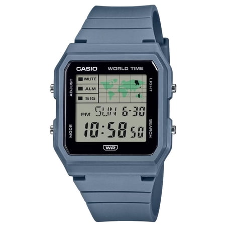 Casio Unisex Blue World Time Digital Watch -LF-30W-2ACF