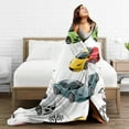 thumbnail image 5 of Racing Car Blanket Soft Fleece Blanket Cozy Throw Blankets For Couch Bed Living Room Decoration 80"X60", 5 of 8