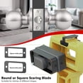 thumbnail image 4 of Door Hinge Installation Kit, Precise Door Hinge Template Tool Set, Convenient Jig for Positioning And Chiseling, Woodworking Tool for Accurate Installation, Installation Kit *1 Set, 4 of 6