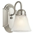 thumbnail image 2 of Kichler Lighting 5334NI 1 Light Wall Sconce in Brushed Nickel,, 2 of 3