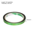 thumbnail image 2 of Uxcell Green Check Pattern Metalized Tape 0.4" x 55 Yards Decor Tape for Detailing Accent Wall Graphic Arts, 2 of 6