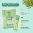 thumbnail image 3 of Té instantáneo Matcha Latte en polvo Clöud Café con colágeno, 10 sobres, 3 of 9