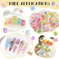 thumbnail image 6 of M 100Pcs Fruits Slime Charms Assorted Cute Decoden Embellishments,Kawaii Cartoon Slime Accessories,Candy Heart Bear Bulk Flatback Resin Charm for Phone Junk Cases,Scrapbooking Crafting&DIY Decoration, 6 of 14