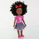 thumbnail image 3 of Muñeca bebé negra de 25 cm con pelo rizado | Muñeca realista de vinilo para niñas de 3 a 6 años | Muñeca flexible y articulada con pelo peinable | Regalo perfecto para bebés y niños pequeños, 3 of 5