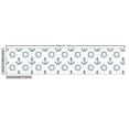 thumbnail image 3 of Ambesonne Anchor Fabric by the Yard Upholstery, Retro Maritime Design, 10 Yards, Navy Blue and White, 3 of 5