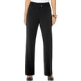 thumbnail image 2 of Rafaella Pantalon à Jambe Bottillon en Gabardine à Coupe Galbée pour Femmes, 2 of 4