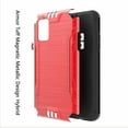 thumbnail image 3 of Kaleidio Case For Wiko Ride 3 [Combat Armor] Brushed Metallic Impact [Shockproof] Protector Hybrid Cover [Red/Black], 3 of 4