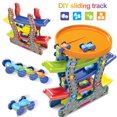thumbnail image 1 of tumgatte Children DIY Track Glider Toy Puzzle Four Levels-Of Inertial Gliding Car Toy Flash Deal, 1 of 7
