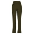 thumbnail image 6 of Outfmvch Stretchy Pants for Women Pantyhose for Women Leggings with Pockets for Women's Pants Baggy Sweatpants Palazzo Pants for Women Warm Leggings for Women Army Green L, 6 of 8