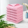 "PiccoCasa 6PCS 13"" x 29"" RingSpun Cotton Hand Towels, Soft, Quick ...