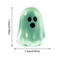 thumbnail image 5 of QLUEWX Glow in The Dark Mini Ghost Figurine, Luminous Glitter Pastel Tiny Ghost Statues, DIY Hanging Ornaments for Fairy Garden Tiered Tray, Halloween Decorations for Home Party Tabletop Decor F, 5 of 8