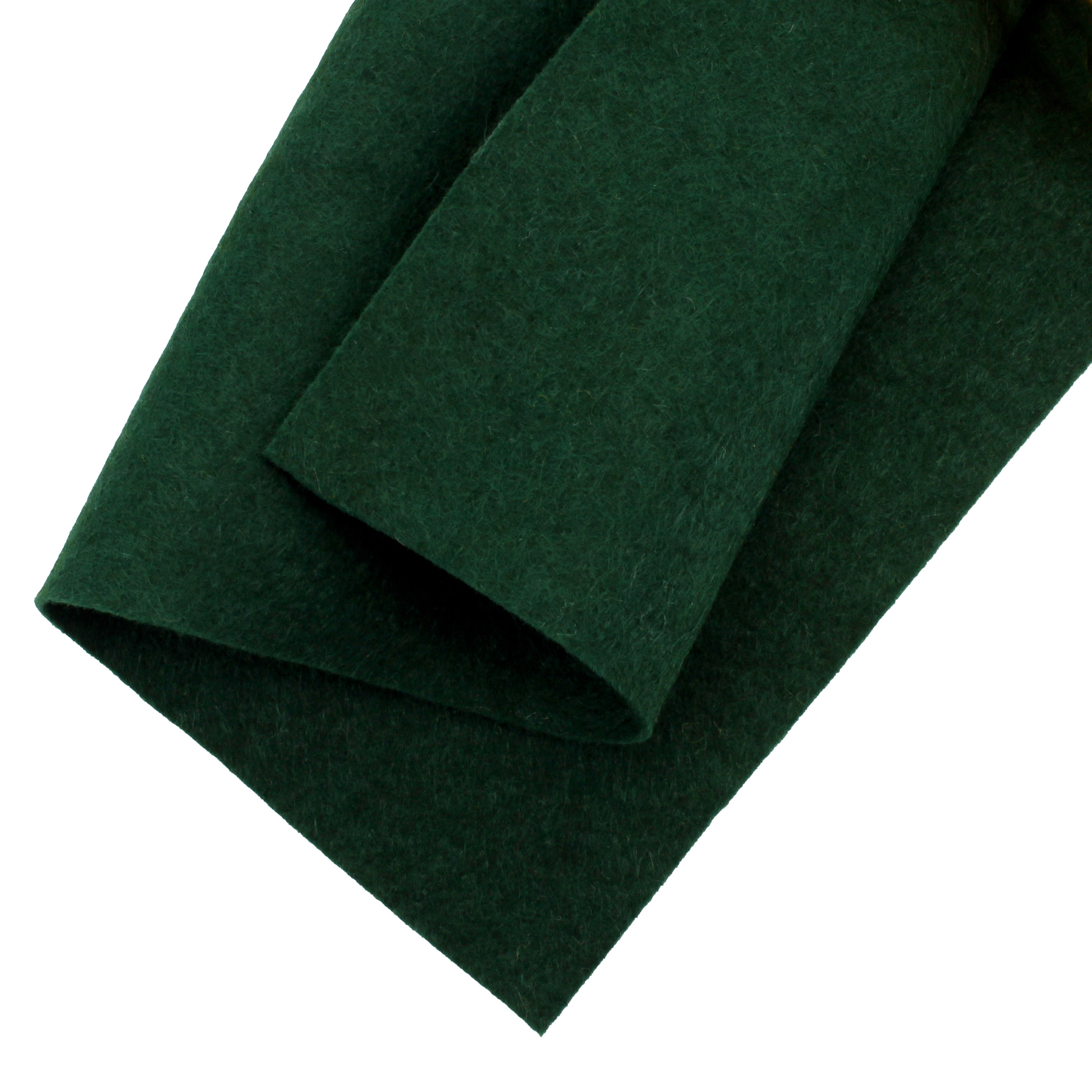 Merino Wool Blend Felt Crafting Sheets ( 8 5/8" x 11 5/8") Hunter