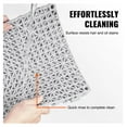 thumbnail image 2 of Interlocking Drainage Mats 12-Pack, 12x12 PVC Floor Tiles - Non-Slip, Quick Drainage for Bathroom, Kitchen, Pool, Wet Areas - Gray, 2 of 5