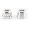 thumbnail image 2 of HUGFEGWE Motorcycle Throttle Lock Cruise Control Handlebar Plugs Grip Bar End Caps Slider for K 1600 GTL 2017-2021 R1200RT F650GS (Silver) CA919-134693, 2 of 7