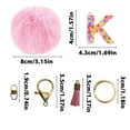 thumbnail image 2 of Bwiyojiz Home Decor Christmas Decorations Hanging Ornaments Initial Letter Keychain, Gifts for Sister, 2 of 5