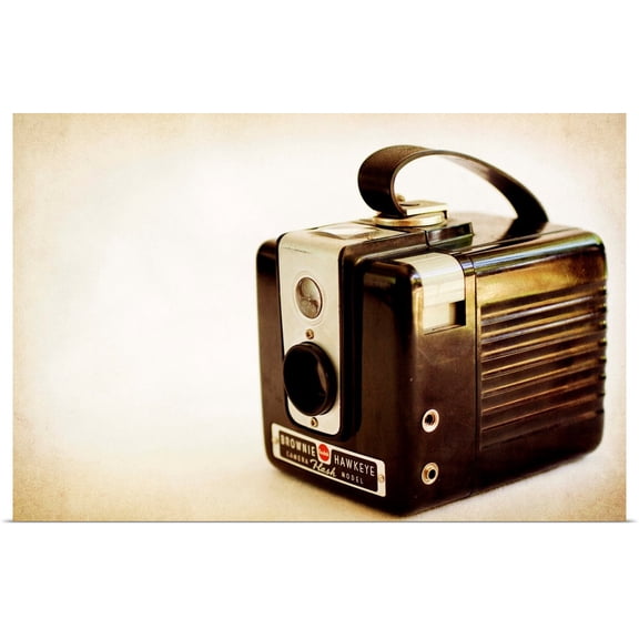 Great BIG Canvas | Rolled Jessica Rogers Poster Print entitled Kodak Brownie Hawkeye