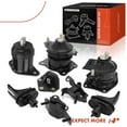 thumbnail image 6 of A-Premium 8PCS Engine Motor Mount and Transmission Mount and Suspension Mount Kit Compatible with Honda Accord 2003 2004 2005 2006 2007, 2.4L, Automatic Transmission, Replace# 50830SJCA01, 50830STXA02, 6 of 6