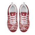 thumbnail image 2 of HELLHERO Christmas Mesh Running Shoes for Walking, Soft Breathable Athletic Sneakers for Women and Men, Holiday Sport Trainers, 2 of 11