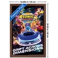 thumbnail image 3 of Sonic Racing: Crossworlds (2025) - Key Art Wall Poster, 14.725" x 22.375" Framed, 3 of 5