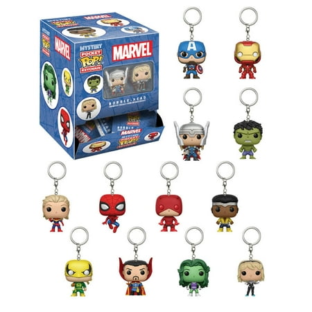 - Funko Pop Keychain Blindbag: Marvel Collectible Figure