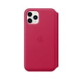 thumbnail image 2 of Apple Leather Folio (for iPhone 11 Pro) - Raspberry, 2 of 5