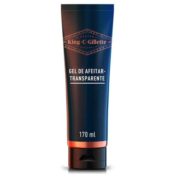 Gel para Afeitar King C. Gillette para Rasurar la Barba de 170 ml