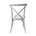 thumbnail image 6 of CSP Commerical Seating Products White Wash Crossback Dining Chairs, 6 of 7