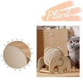thumbnail image 2 of Cat Grab Toy, Natural sisal Grab Toy, Rotating cat and Dog Ball Toy, Indoor Interactive pet Toy (Medium, The Elephant cat Catches The Ball), 2 of 7