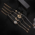 thumbnail image 4 of 5 Pcs Bracelet Charme Assortiment de Perles Décoratives Chaîne Bracelet, 4 of 8