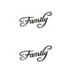 thumbnail image 1 of Bewildely Recuerdos de la familia Bendiciones Carta Adhesivo de pared de madera Letrero colgante de madera Palabra DIY Decoración de la barra Type1 NO1, 1 of 6