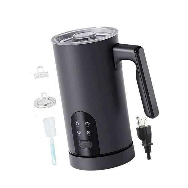 Espumador de leche 1, mezclador de bebidas, vaporizador de café automático, espumador para café con chocolate negro