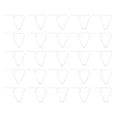 thumbnail image 3 of unbranded 250 Pcs Transparent Tablecloth Clips Table Cloth Fixing Clips Tablecloth Clips, 3 of 8