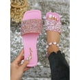 thumbnail image 1 of Women's Plus Size Wide Width Casual Fashionable Flat Sandals For Summer, 1 of 4