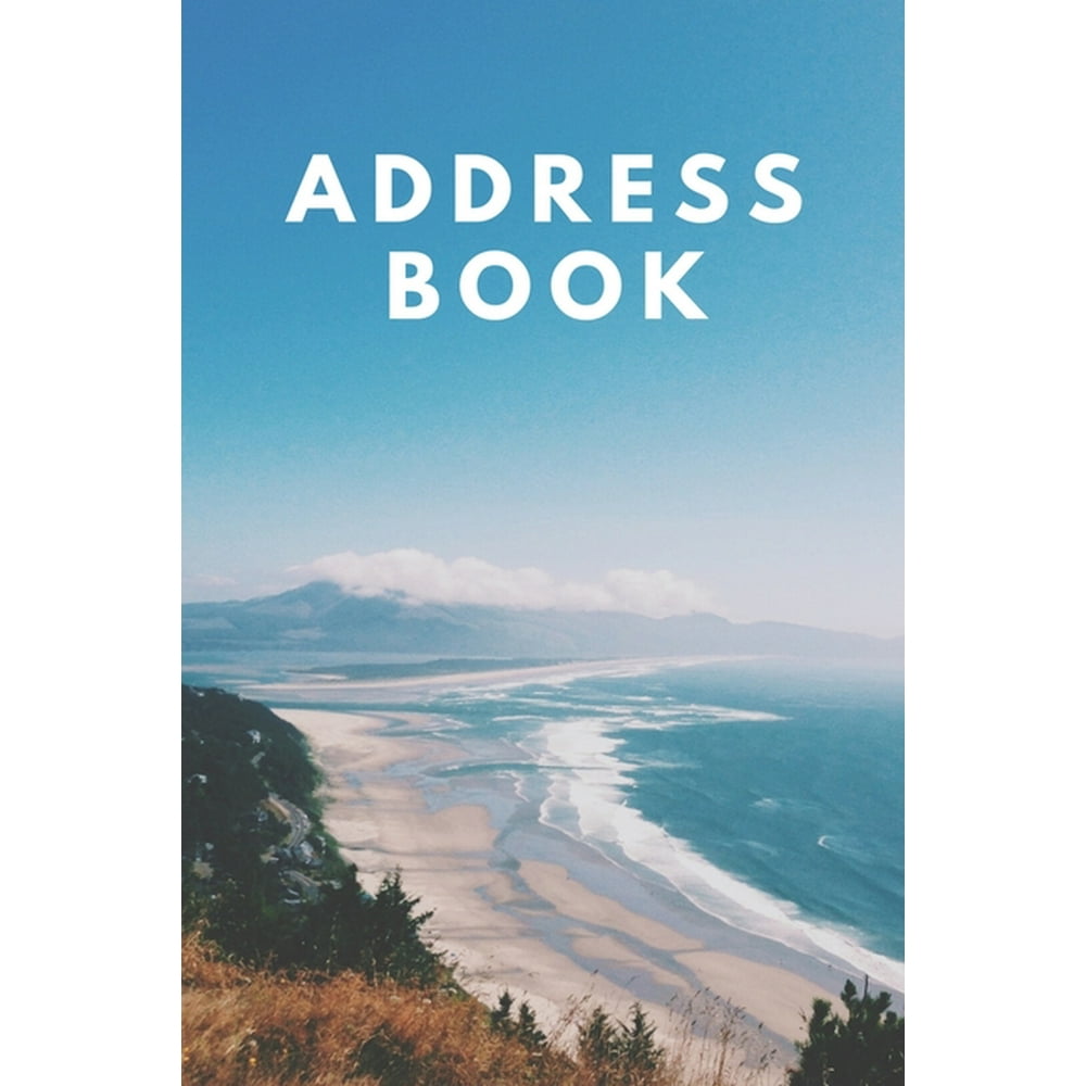 Beach Address Book Organizer Small Beach Lover Address Book Small