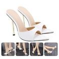 thumbnail image 5 of 1 par de zapatos puntiagudos, sandalias de moda, tacones altos de verano, calzado de banquete para mujer, 5 of 5