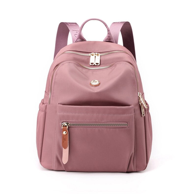 Mochila impermeable de nailon para mujer morral escolar juvenil informal de viaje a la moda Fivean unisex Walmart en linea