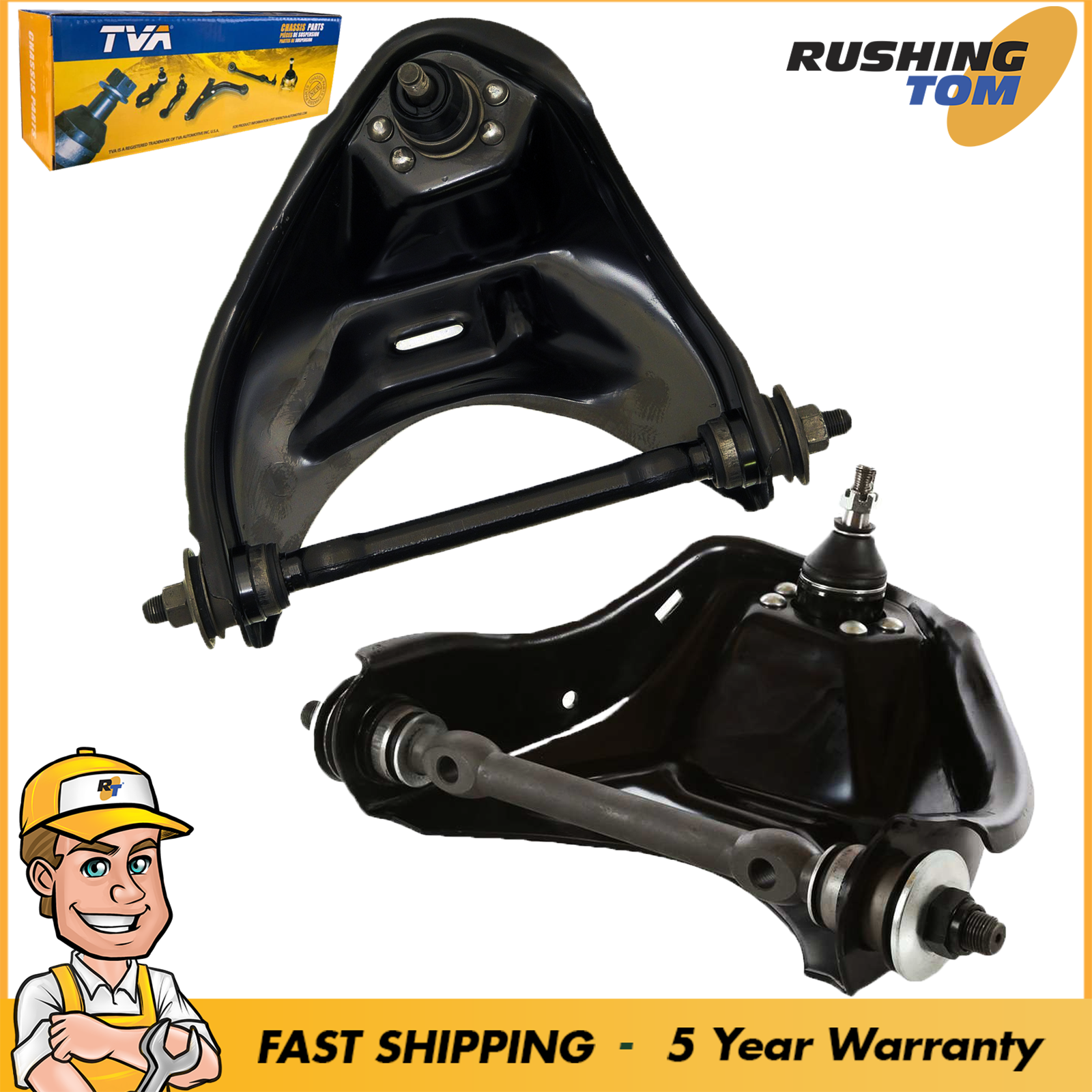 2 Front Upper Control Arm & fits Chevrolet S10 GMC Jimmy Sonoma