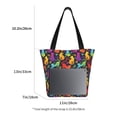 thumbnail image 3 of Xecao Colorful Cats for Tote Bag for Women -Tote Shoulder Bag with A Little Pocket Inside, Perfect for Travel and Work., 3 of 6