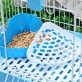 thumbnail image 2 of Triangle Potty Trainer Corner Bunny Toilet Guinea Pig Litter Bedding Plastic Box Pet Pan Small Pet Triangle Basin for Rabbit Chinchilla Hamster Ferret Small Animal, 2 of 7