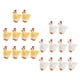 thumbnail image 3 of 20 piezas Mini figuras de pollo para jardín, Micro paisajismo, decoraciones de gallina, decoraciones de jardín, 3 of 5