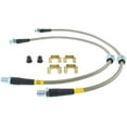 thumbnail image 2 of StopTech 89-98 Nissan 240SX (5 Lug w/ 300ZX Upgrade) Front Stainless Steel Brake Lines, 2 of 6
