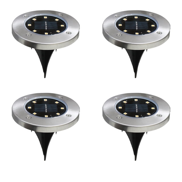 Luces de jardín de 4 piezas, luces de jardín brillantes a prueba de agua para exteriores, luces de paisaje para camino Zhivalor CPB-US-DYP492-5