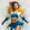 Cheerleader, variant on Ancient Egyptian Sphinx Cat Canvas Print, Bold Egypt Pet Home Wall Decor Art