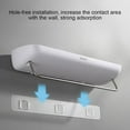 thumbnail image 3 of Bathroom Shower Shelf Wall Mounted Organizing Storage Plastic Rust-proof Bath Draining Holder Toilet, 3 of 10