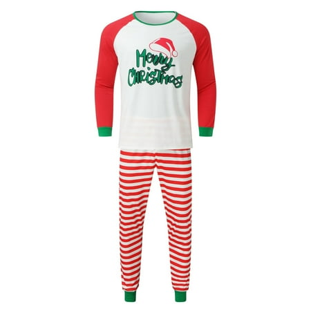

Nomeni Family Christmas Pajamas Holiday Home Xmas Christmas Printing With Family Sleepwear Set For Dad