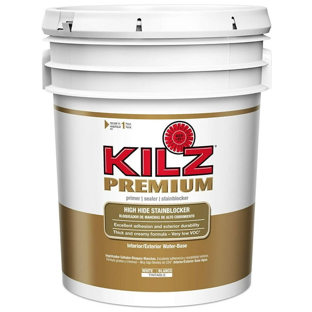 KILZ Premium HighHide Stain Blocking Interior/Exterior Latex Primer