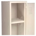 thumbnail image 6 of Global Industrial Single Tier Locker, 12"W x 18"D x 78"H, 1 Door, Unassembled, Tan, 6 of 6