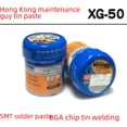 thumbnail image 1 of Pâte à Souder Hong Kong Repairman XG-50 avec Étiquette Anti-Counterfeit - Pâte de Soudure SMT de Haute Qualité pour BGA Reballing, Performance Fiable pour Réparation d'Appareils Électroniques, 1 of 5