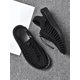 thumbnail image 2 of Men's Handmade Woven Outdoor Sandals, Casual Beach Flat Countryside Walking Shoes, 2 of 5
